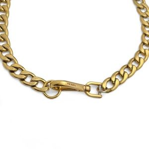 Prada Clasp Chunky Necklace